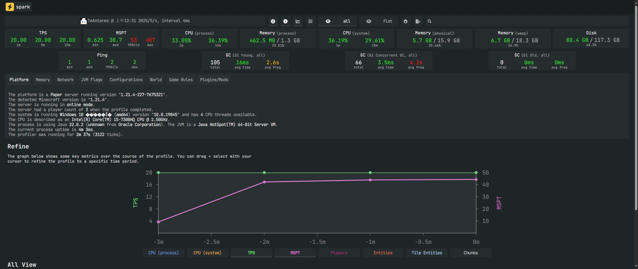 i5-7300HQ 刷怪塔 1